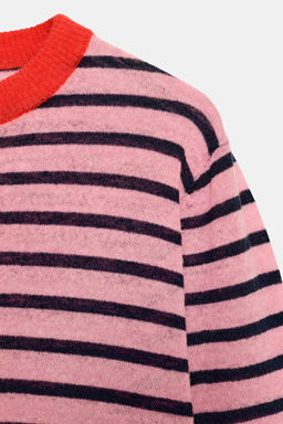 STRIPED KNIT JUMPER - Zara фото 12