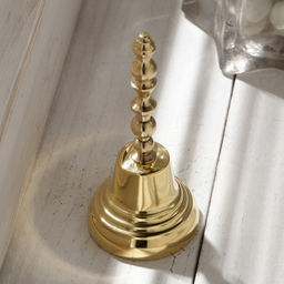 Колокольчик Валдайский Позвонок №3, полированный, с длинной ручкой, d=40 мм - Simaland фото 2