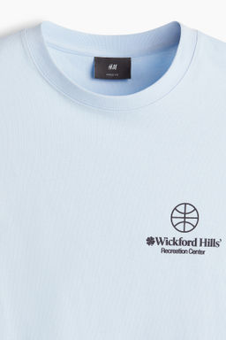 Camiseta con motivo estampado Loose Fit - H&m фото 27