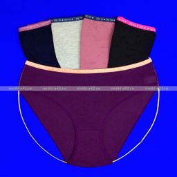 Цена за 5 шт. Трусы женские Турция большие размеры арт. 112174-2 3XL (50-52) - For you фото 3