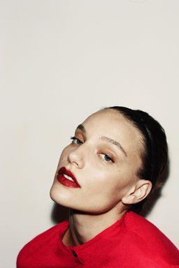 TANGA ENCAJE / Granate