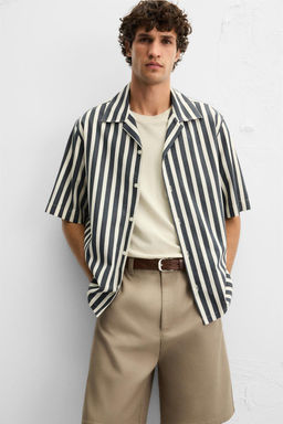 STRIPED TEXTURED SHIRT - Zara фото 6