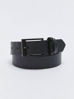 Deri G?r?n?ml? Erkek ?ocuk Kemeri