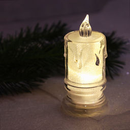 Свеча светодиодная 9,5 см / VFR-93 /уп 12/240/ - ГалеонТрейд фото 4