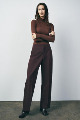 ZW COLLECTION STRAIGHT-LEG TROUSERS