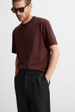 MEDIUM WEIGHT T-SHIRT - Zara фото 38