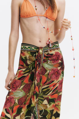 Falda midi con detalle drapeado - H&m фото 5