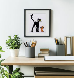 Klart набор для вышивания Союзмультфильм CMF-8-568 Черный кот и котенок Гав 14 х 18 см