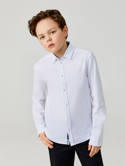 20140280133, Сорочка верхняя детская для мальчиков Tock1 белый