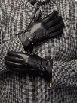 Перчатки муж п/ш LB-6003 black