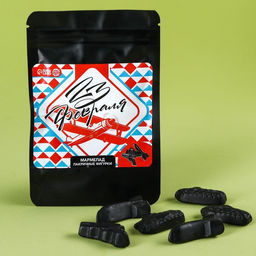 Мармелад лакричные фигурки 23 февраля, 50 г.