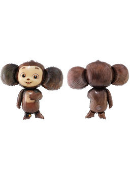 Воздушный шар фольгированный 33" «Чебурашка»