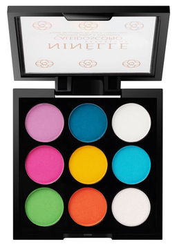 Ninelle Палетка теней для век 9 ярких оттенков Caleidoscopio, 525 мультицветный  фото 5