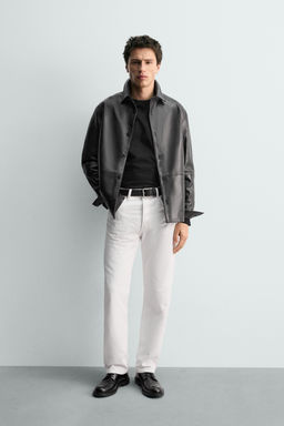 LIMITED EDITION STRAIGHT ANKLE FIT JEANS - Zara фото 10