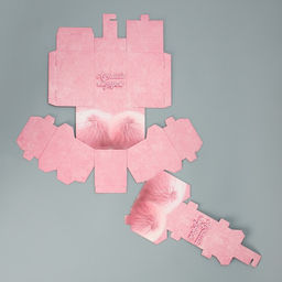 Цена за 2 шт. Коробка подарочная сборная фигурная, упаковка, «Лучший подарок», 18×30×10 см