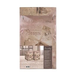 Короб картонный, складн., малый, 25*33*18.5 см, набор 4 шт., TRAVELLING PARIS, шт - Valiant фото 2