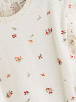 Bisiklet Yaka K?z Bebek Sweatshirt