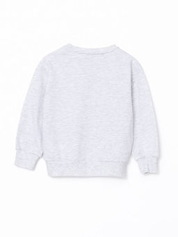 Bisiklet Yaka Bask?l? Erkek Bebek E?ofman Tak?m