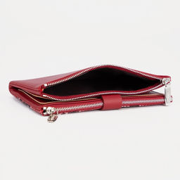 Кошелёк на кнопке, цвет красный - Simaland фото 4