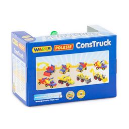 КонсТрак, автомобиль-самосвал (зелёный) (в коробке) - Полесье фото 6