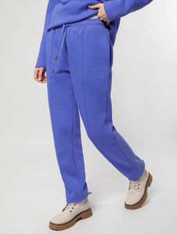 VILATTE / Брюки из футера-трехнитки с начесом