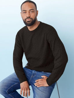 Мужской вязаный свитер LIVERGY  фото 4