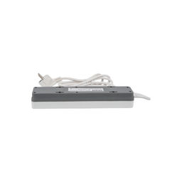 S-GSR3-1,5 U2C1 WHITE/GREY Сетевой фильтр серии Standard, шнур 1,5м (Пвс 3х0,75), 3 гнезда, с/з, 2USB+1TYPE C, 10A, 2500Вт. Белый/серый. TM Uniel