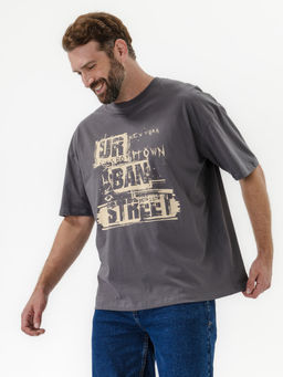 CHILLEASY 320003С-29 Футболка мужская, Антрацит