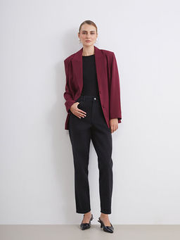 Mom Fit Kad?n Jean Pantolon