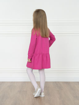 Платье детское фуксия