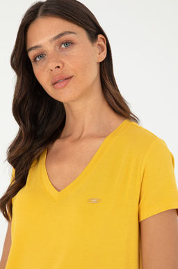 Женская базовая футболка Safran Неожиданная скидка в корзине - U.s. polo assn фото 2