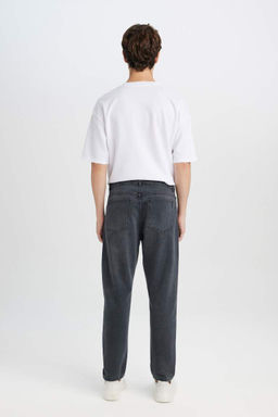 Облегающие джинсовые брюки скинни с высокой талией в стиле 90-х годов, потертые брюки - Defacto фото 4