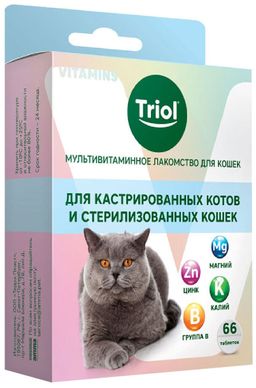 Вит. д/кошек Триол Для кастрир. и стерил. 33 г 22311003