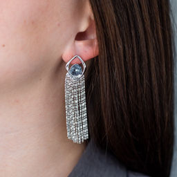 Серьги Арт. 3-3238-W - MyGemma фото 2