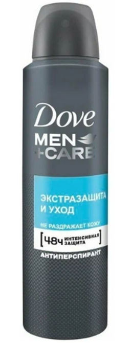 ДАВ дезодорант-спрей Муж Экстразащита и уход 150мл