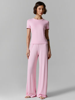 Комплект домашний женский розовый