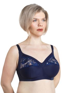 1246 А Бюстгальтер т.синий