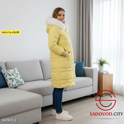 куртка женская с капюшоном - Bruno фото 4