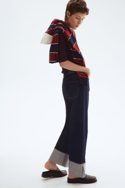 Wide High Ankle Jeans - H&m фото 8