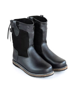 Сапоги мужские Барс, черные, на войлочной подошве