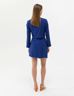 _ndigo A Kesim Dokuma Etek - Pierre cardin фото 4