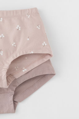 К 1968-2уп/латте,бежевый,ландыши трусы для дев - Crockid фото 5