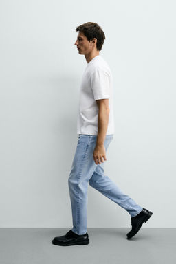 JEANS SLIM FIT B?SICO / Azul claro - Zara фото 6