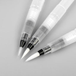 Набор кистей для туши и краски набор 3 шт. размер 1.2 см, 1.5 см, 1.8 см 15.5×2 см