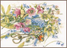 Набор для вышивания LANARTE PN-0186136 Мир вокруг 31 x 43 см