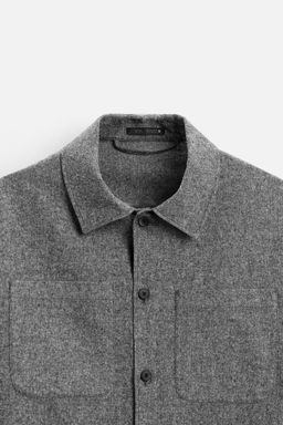 TEXTURED OVERSHIRT - Zara фото 17