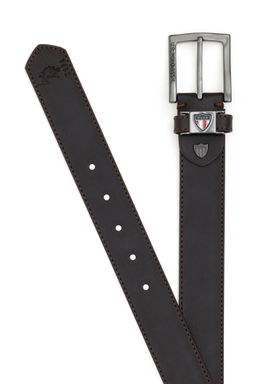 Мужской коричневый пояс