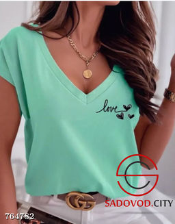 Футболка женская с принтом - Zum ming фото 2