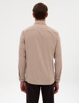 Vizon Regular Fit Uzun Kollu G_mlek - Pierre cardin фото 5