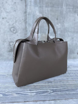 Женская кожаная сумка тоут 3120 Хаки